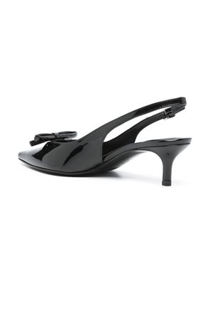 Black calf leather slingback pumps ROBERTO FESTA | SENYABLACK